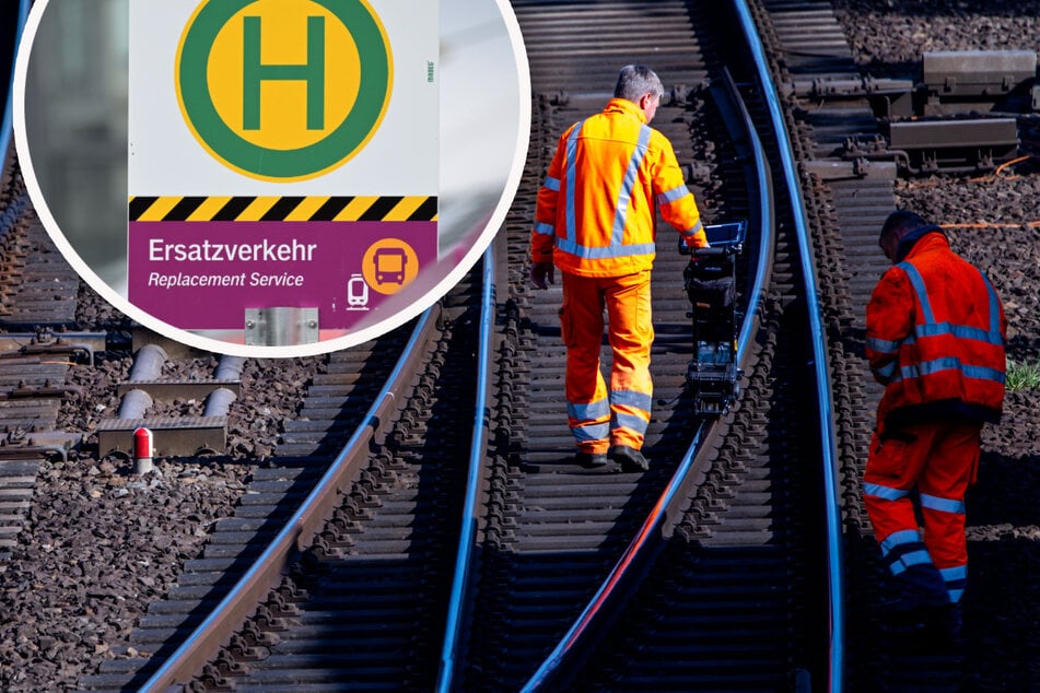 Zusammenstoß! Sachsens wichtigste Bahnstrecke stundenlang dicht