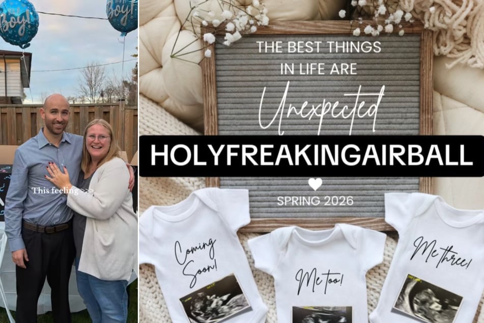 Hannah A. hatte ihren Partner Jacob zu einem vierten Kind überredet. Schnell war klar - es werden gleich drei!