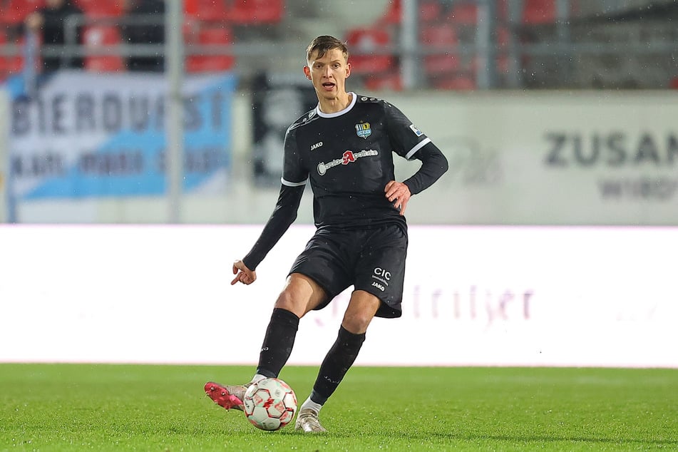 CFC-Spieler Felix Müller (32) traf in der 56. Minute zum 1:0.