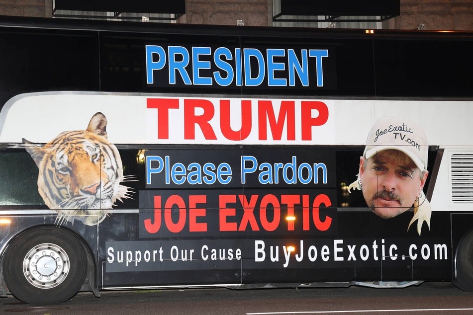 Joe Exotic's legal team arrived in Washington DC in May 2022 in hopes of getting a chance to meet Donald Trump so that they could request a pardon in person.