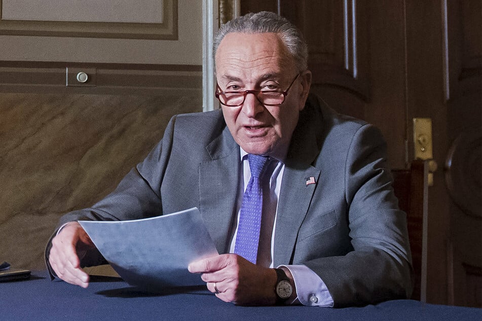 Chuck Schumer will replace Mitch McConnell as Senate majority leader.
