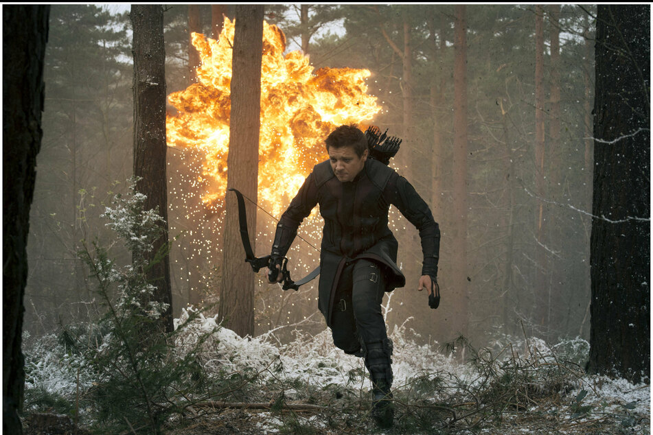 Jeremy Renner reprises his role as Clint "Hawkeye" Barton in the Disney+ series Hawkeye.