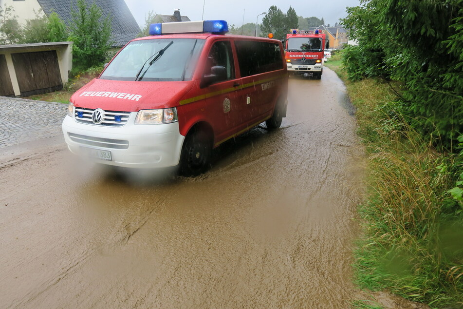 Starkregen in Sachsen: In diesen Städten kam am meisten runter