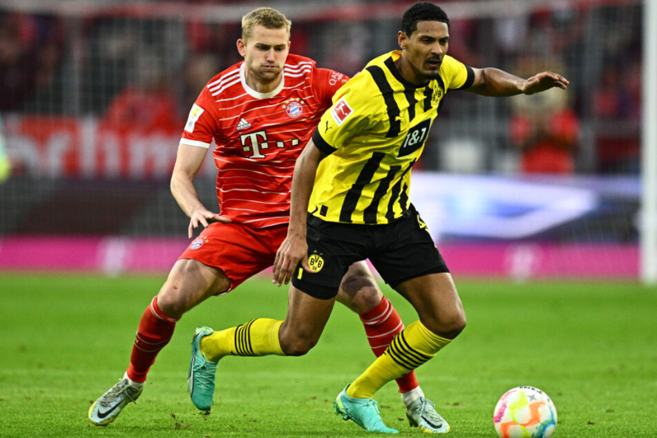 Dortmunds Angreifer Sébastien Haller (28, r.) wird das DFB-Pokal-Viertelfinale verpassen.