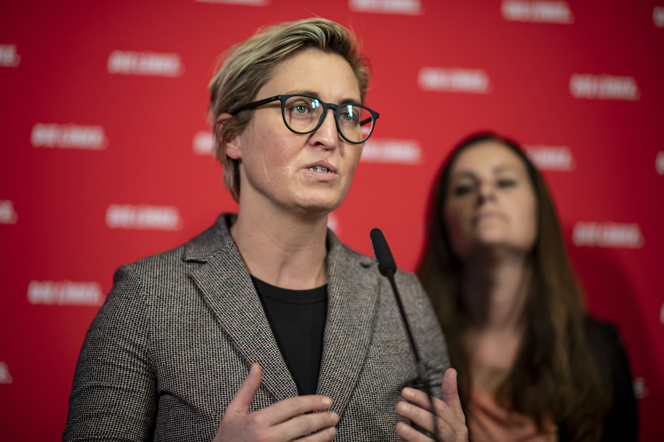 Die Co-Chefin der Linken, Susanne Hennig-Wellsow (44).