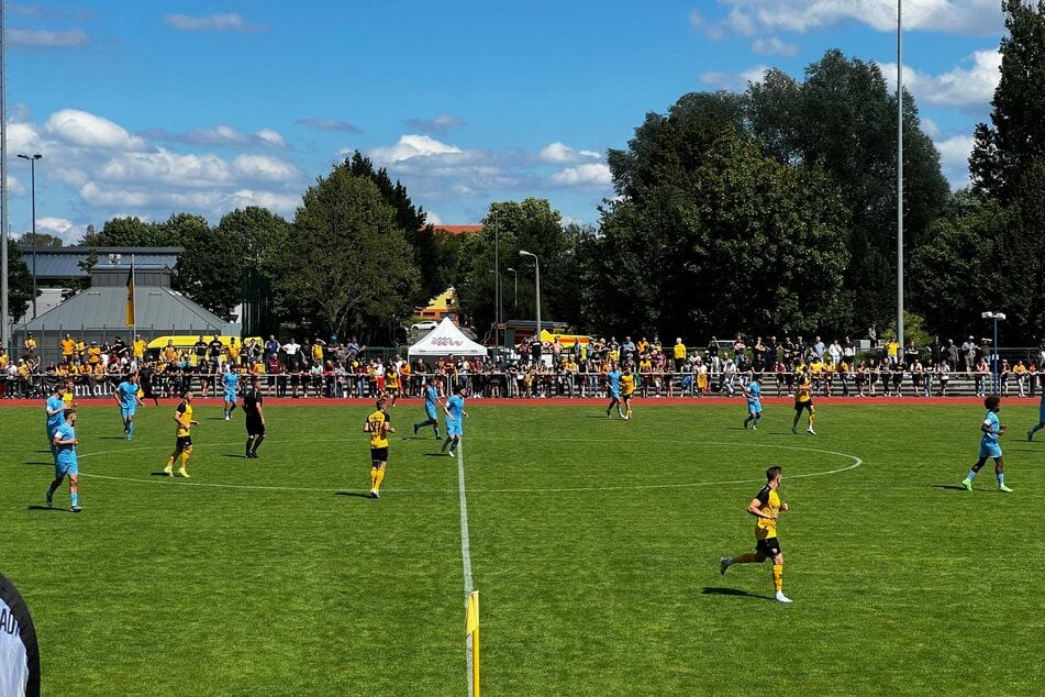 Im Stadion des Friedens in der Sängerstadt Finsterwalde steht heute das vierte Testspiel auf dem Programm.