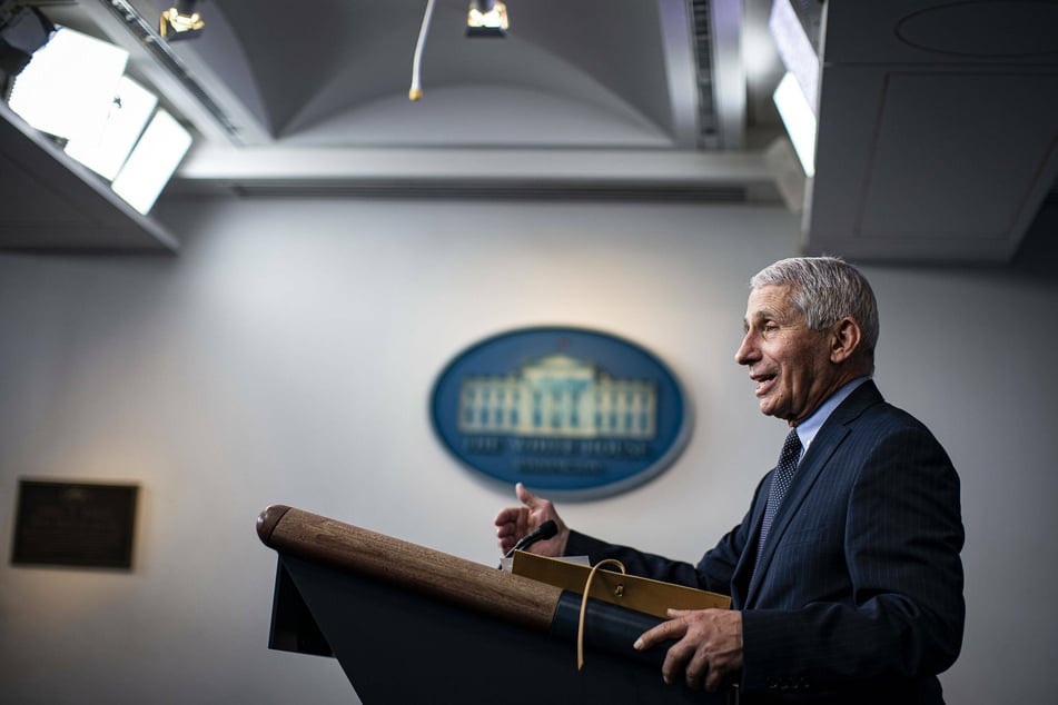 Dr. Anthony Fauci (80) is the nation's top infectious disease expert.