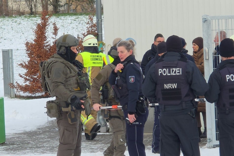 Ein Streit in einer Flüchtlingsunterkunft ist dermaßen eskaliert, dass sogar das SEK zum Einsatz kommen musste.