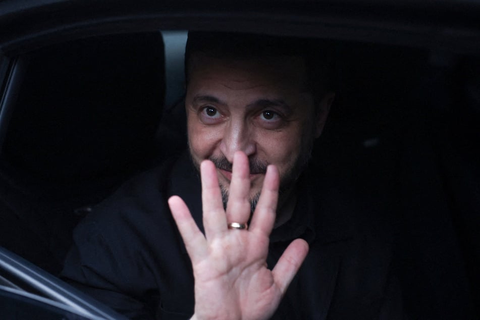 Ukrainian President Volodymyr Zelensky traveled to Turkey on Saturday for security talks.