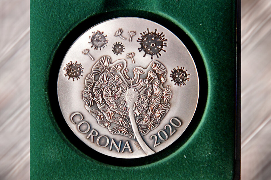Die erste Corona-Münze kommt aus Dresden.