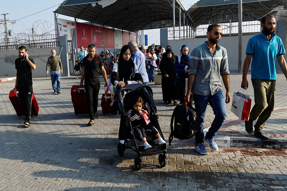 Some 400 people are expected to cross into Egypt from Gaza on Thursday after the Rafah crossing opened for the first time since the war began.
