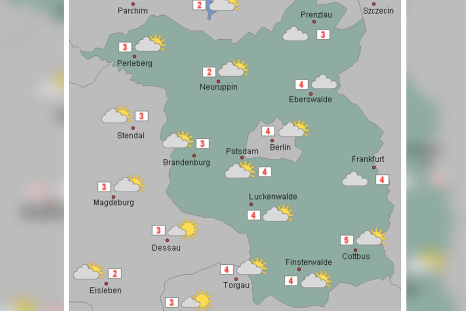 Mehr als 5 Grad sind in der Hauptstadtregion am Donnerstag nicht drin.