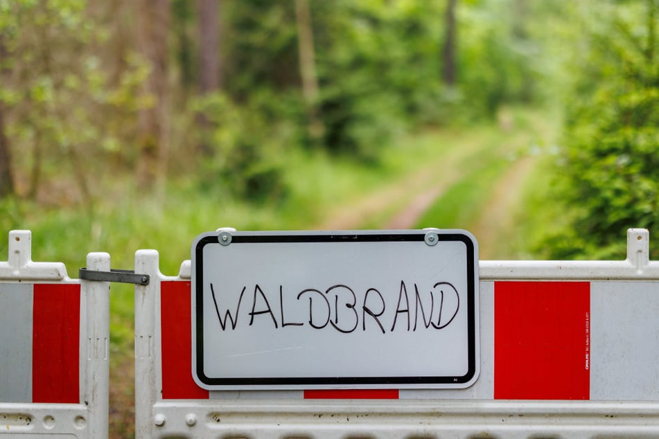 Das Waldbrandrisiko in Bayern pendelt in Bayern noch bis Samstag zwischen mittel und hoch.