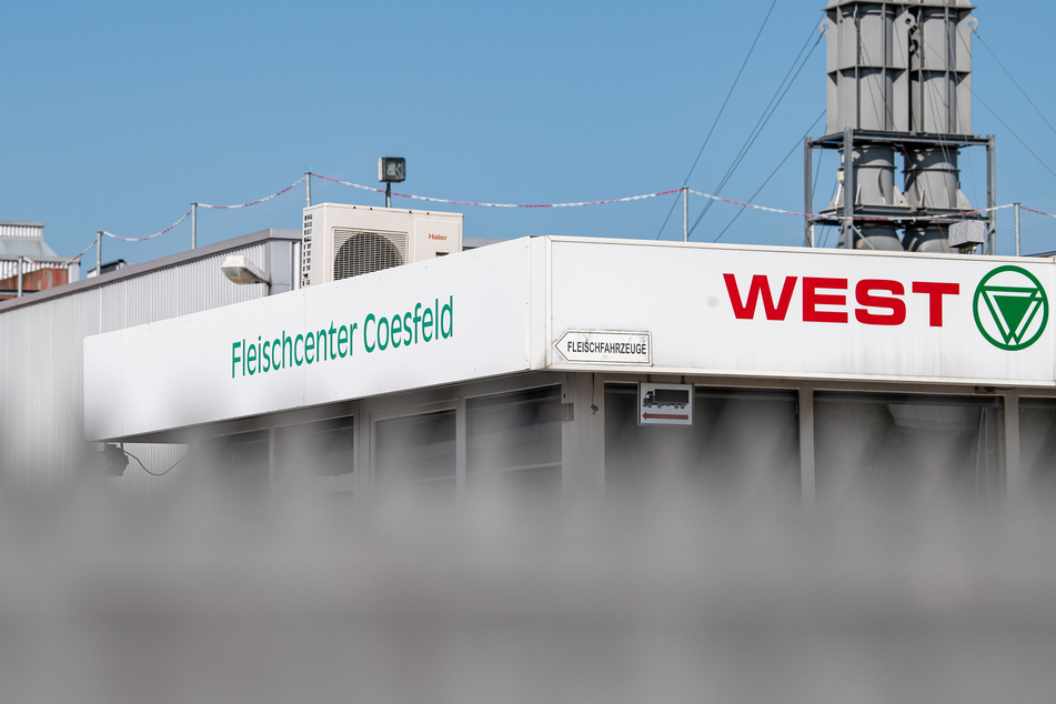 Der Westfleisch-Betrieb in Coesfeld.