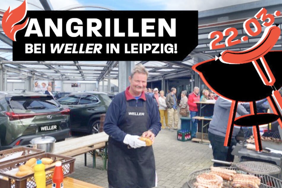 Das große Angrillen bei Weller in Leipzig findet zeitgleich an den Standorten Torgauer Straße sowie am Sandberg statt.