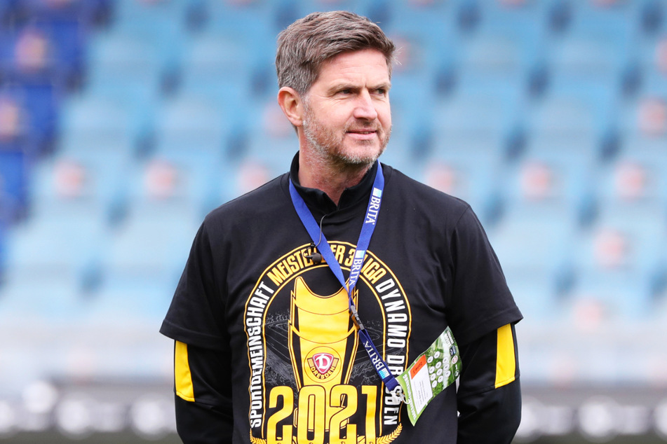 Ralf Becker (50) will mit Dynamo in der kommenden Saison den Klassenerhalt in der 2. Bundesliga schaffen.