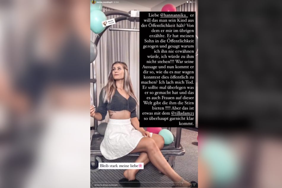 Mit einem Statement auf Instagram nimmt die TV-Bäuerin Tills Ex-Verlobte Hanna (23) in Schutz.