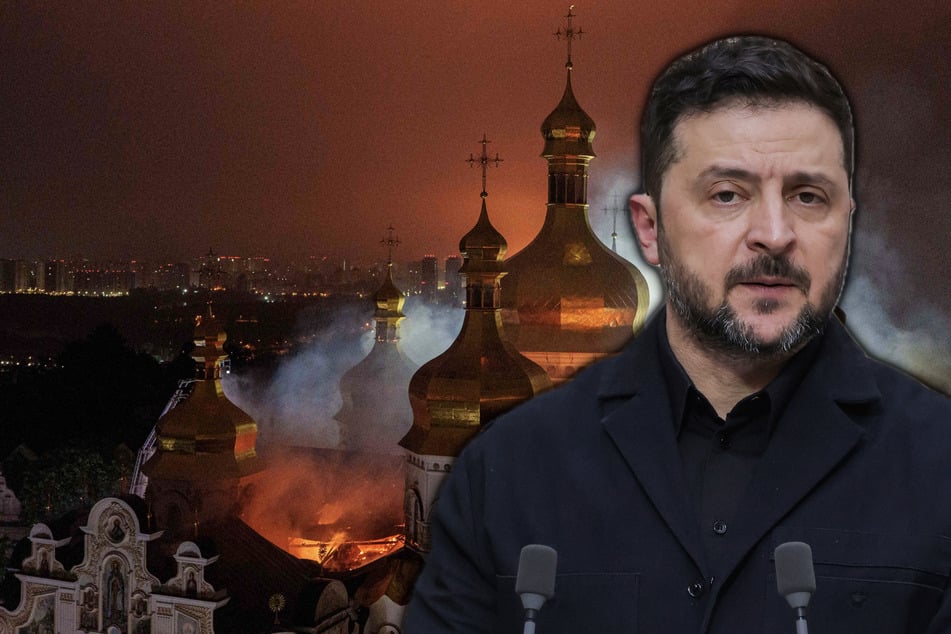 Ukraine-Krieg: Selenskyj fordert nach Angriff auf Höhlenkloster harte Reaktion von G7