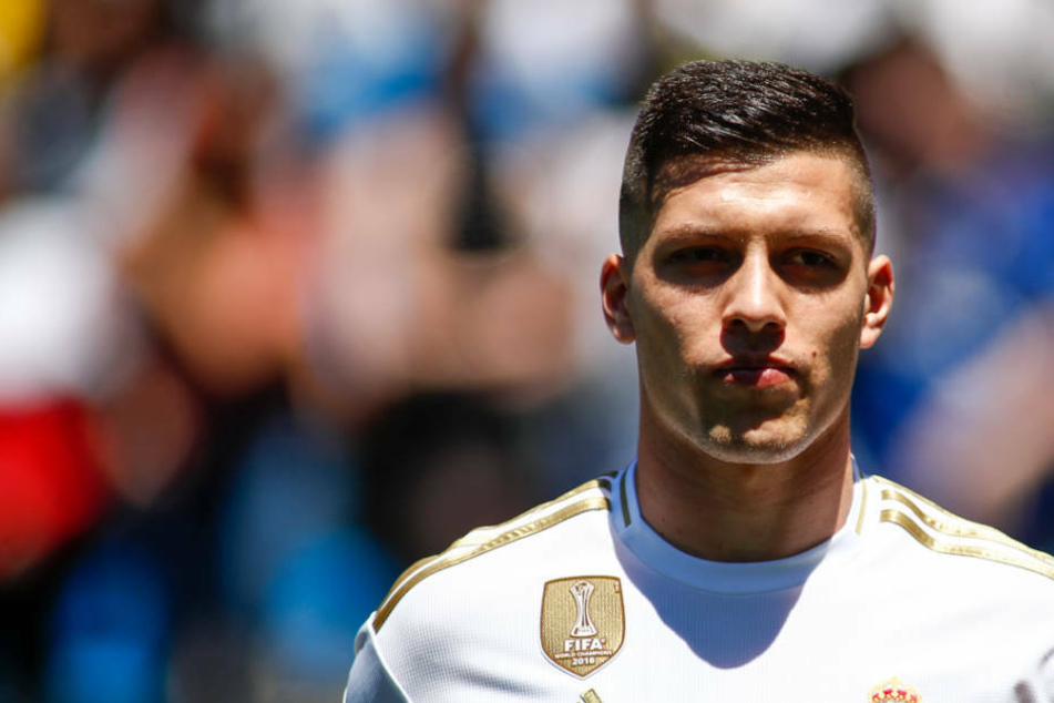 Luka Jovic war im Sommer 2019 für 60 Millionen Euro von Eintracht Frankfurt zu Real Madrid gewechselt.
