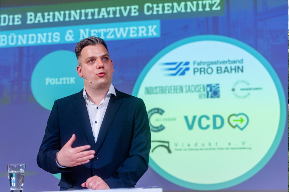 Sebastian Drechsler (31) ist der Sprecher der Bahninitiative Chemnitz.