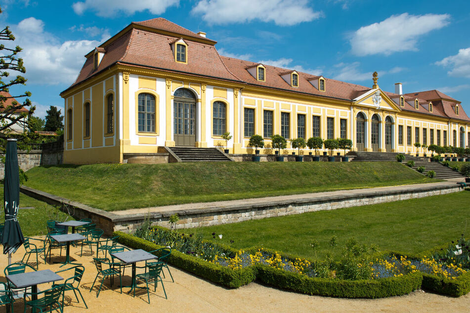 Die sächsische Antwort auf Versailles: Schloss Großsedlitz bei Heidenau.