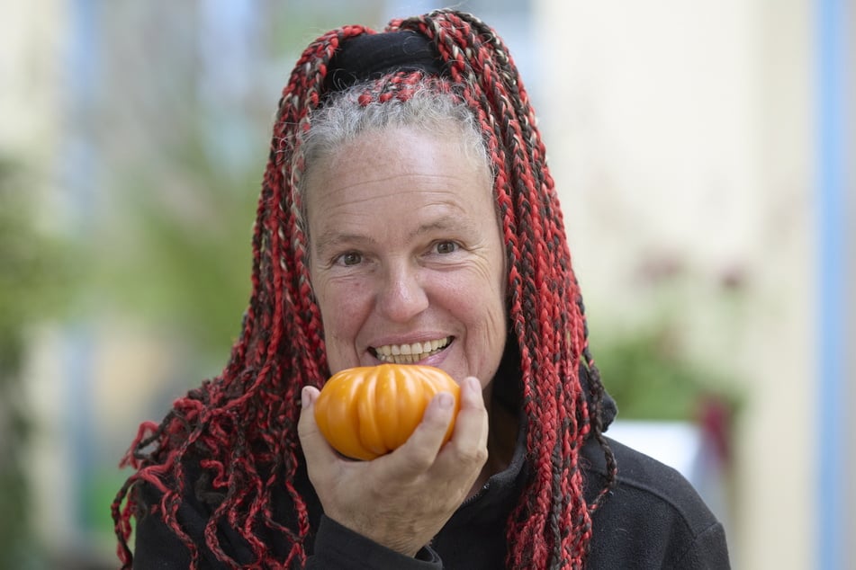 Birgit Kempe (58) is the Tomato Frau and a star on Instagram.