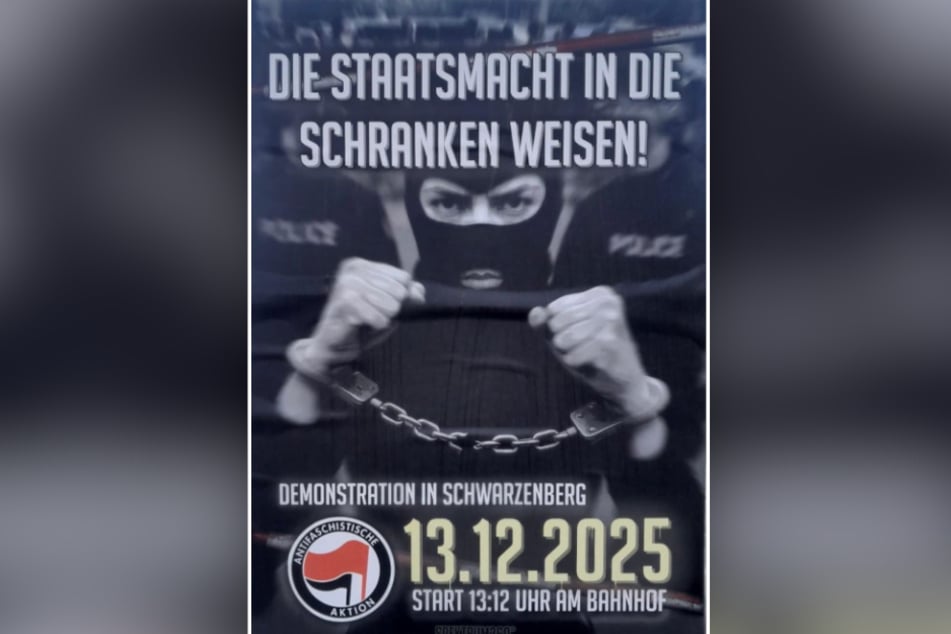 Die Antifa-Gruppierung "spektrum360" ruft in sozialen Netzwerken zur Demo auf.
