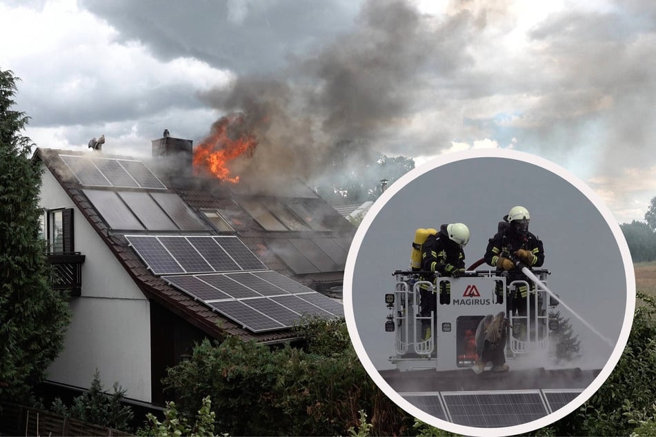 Leipzig: Solaranlage setzt Haus in Brand: War es ein Montage-Fehler?