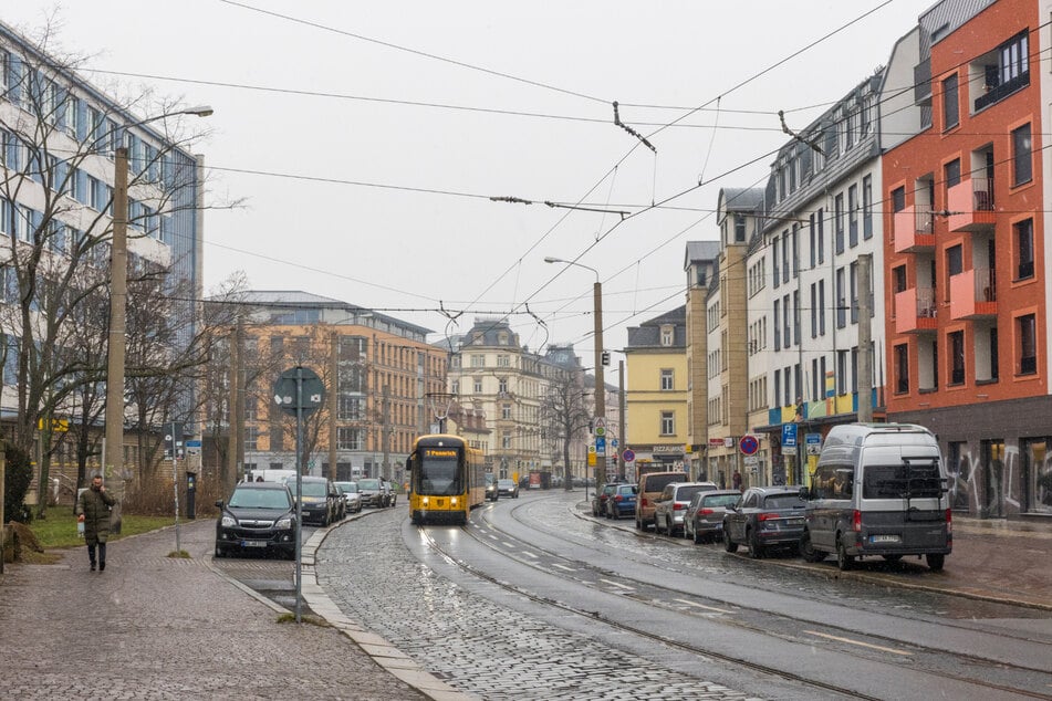 Ab September starten Bauarbeiten auf der Königsbrücker Straße in der Neustadt.