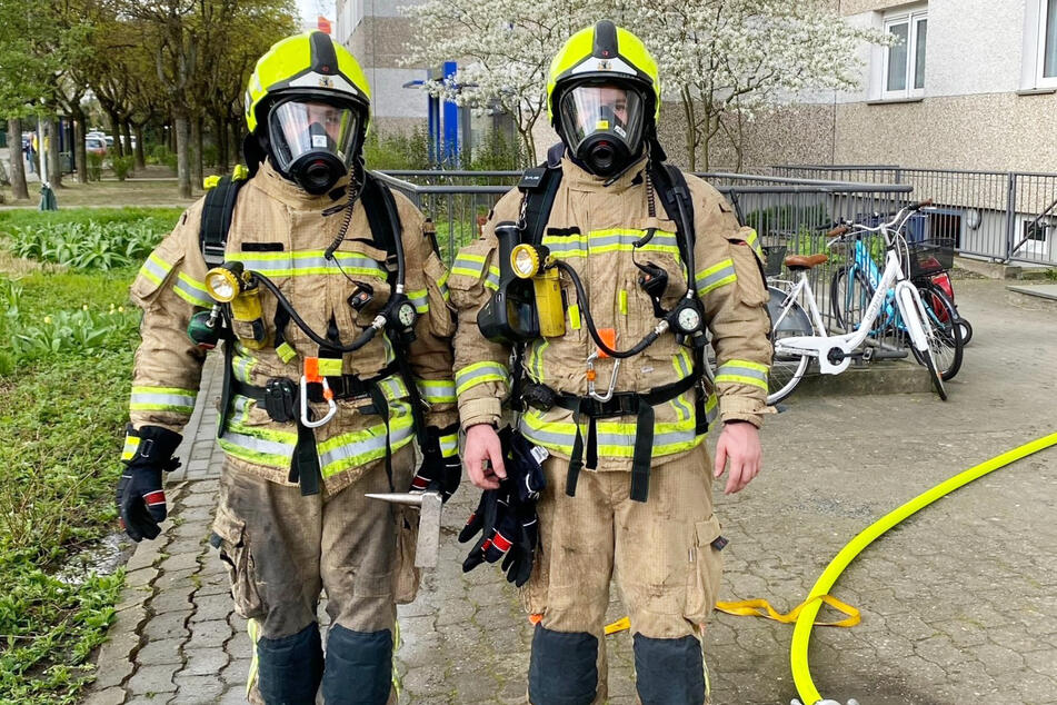 Die Berliner Feuerwehr war mit 28 Kräften vor Ort.