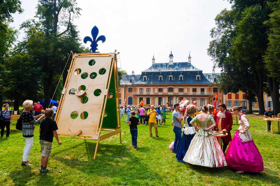 Barock geht es ab Samstag im Schlosspark Pillnitz zu.