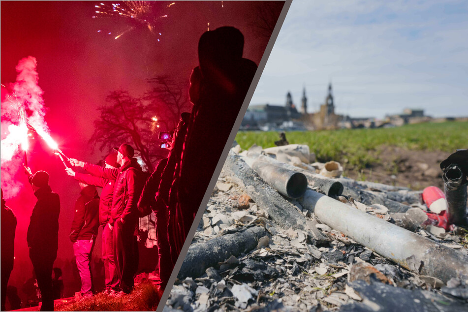 Dresden: Aufräumarbeiten nach Dynamo-Pyroshow: Stadt zieht Konsequenzen