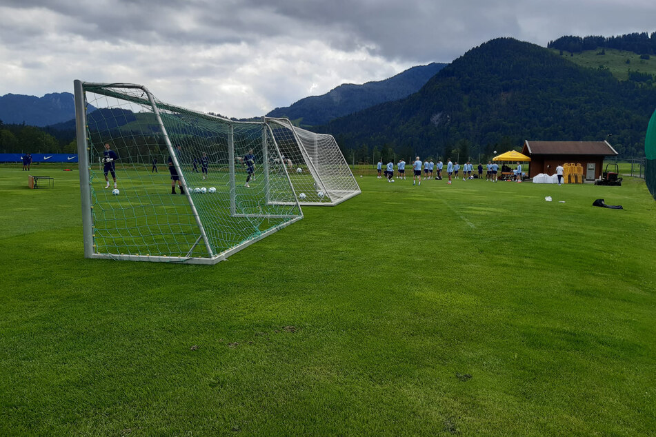 Hertha belässt es mal bei einer Trainingseinheit.