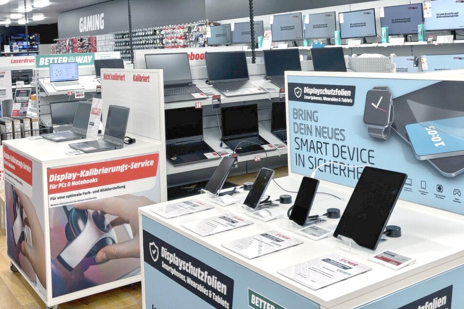 Der neue MediaMarkt Xpress im Wandsbek Quarree in Hamburg.