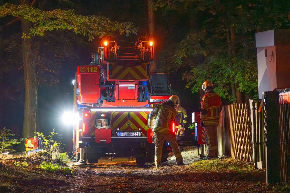 Nicht nur die Feuerwehr befand sich stundenlang am Einsatzort.