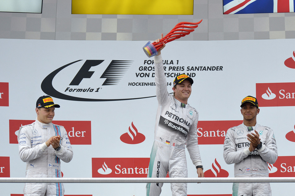 Der letzte Heimsieg: 2014 gewann Nico Rosberg (38, M.) das Formel-1-Rennen auf dem Hockenheimring.