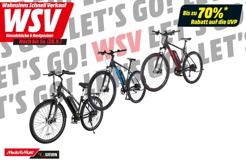 E-Bikes zu WSV-Preisen.