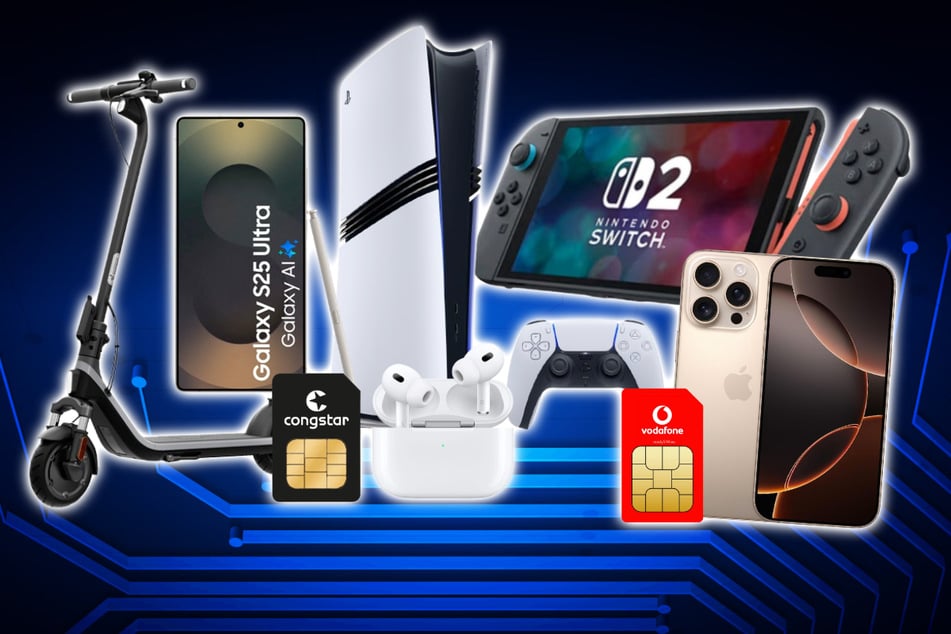 Top-Smartphones und Technik-Highlights von Apple, Samsung und Co. im Angebot