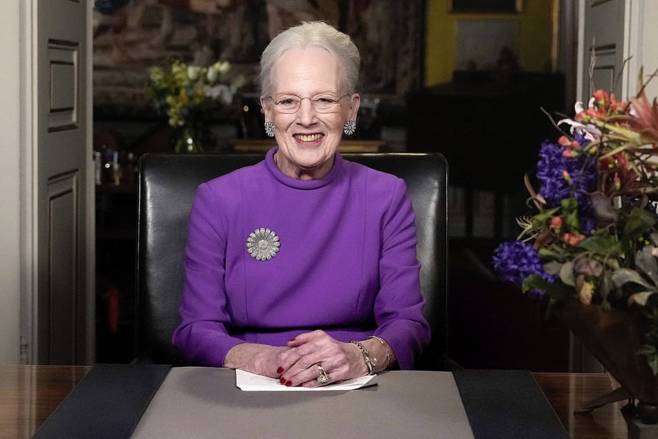 Königin Margrethe II. von Dänemark (84) hält eine Neujahrsansprache im Palast.