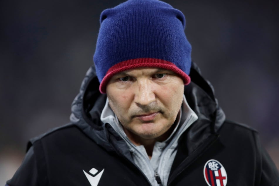 Bolognas Cheftrainer Sinisa Mihajlovic.