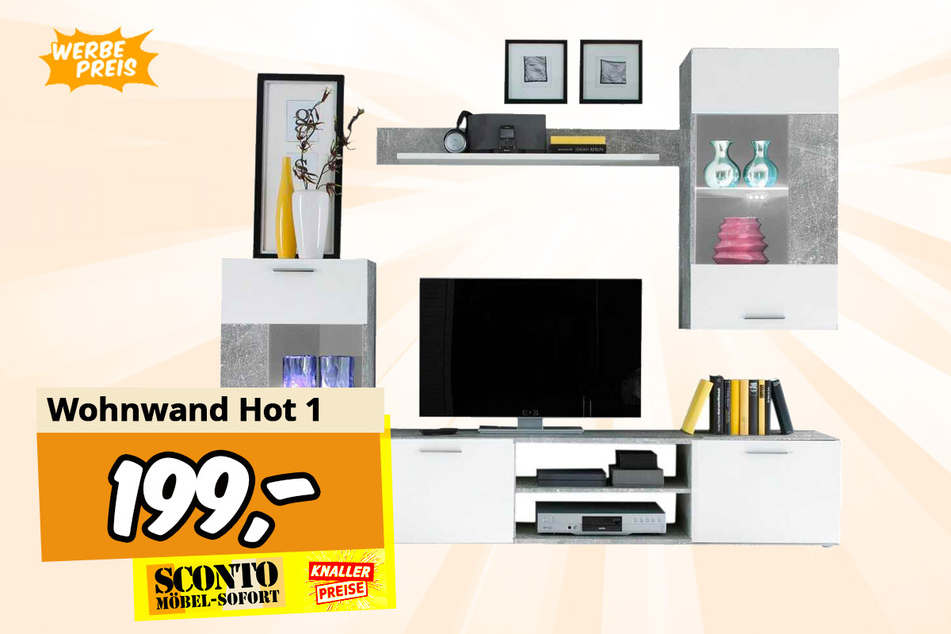 Wohnwand Hot 1