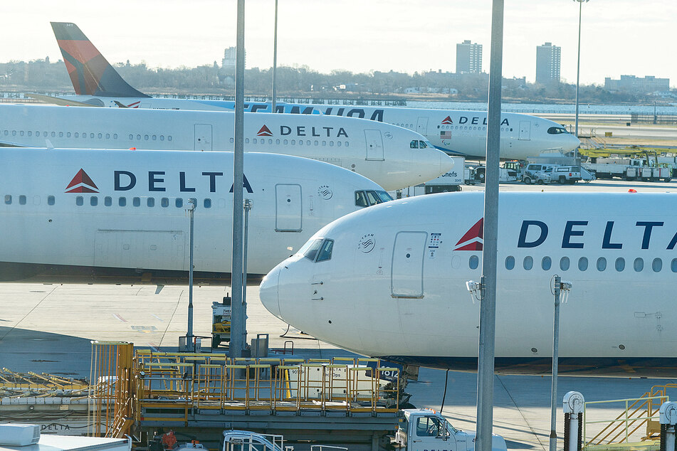 These jets are chilling before they fly, but are serious emitters in the sky.