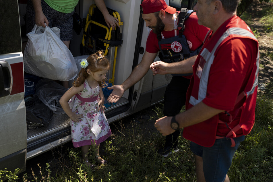 Kinder sollen aus der Region Kupjansk evakuiert werden. Bereits im August wurden von dort Zivilisten in Sicherheit gebracht.