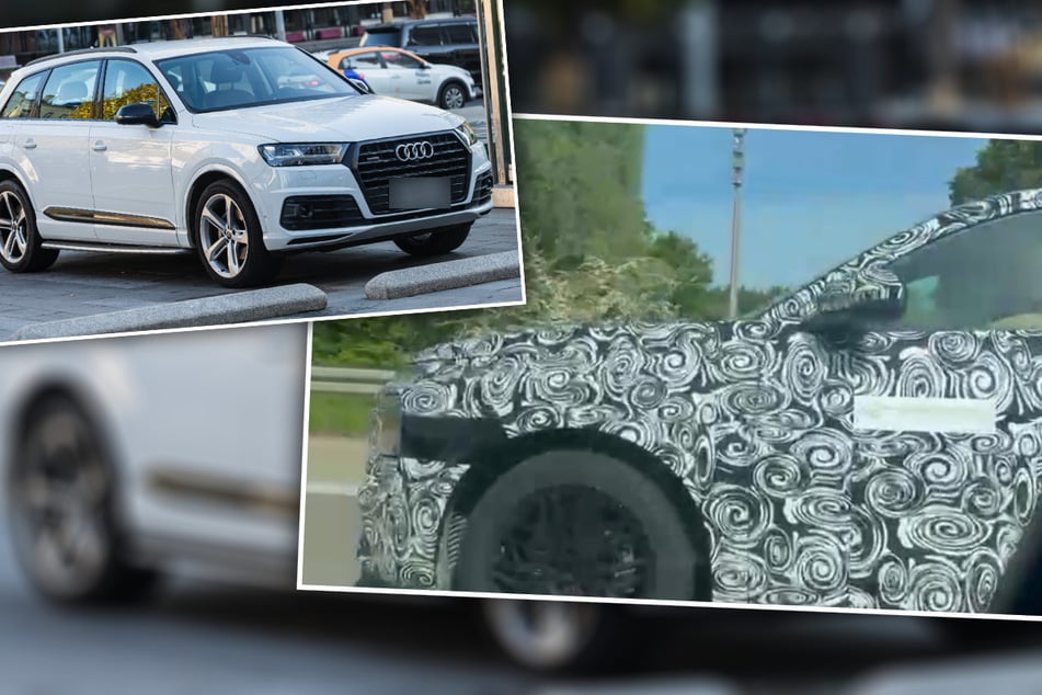 Erlkönig bei Leipzig gesichtet: Rollt hier der neue Audi Q7 über die A9?