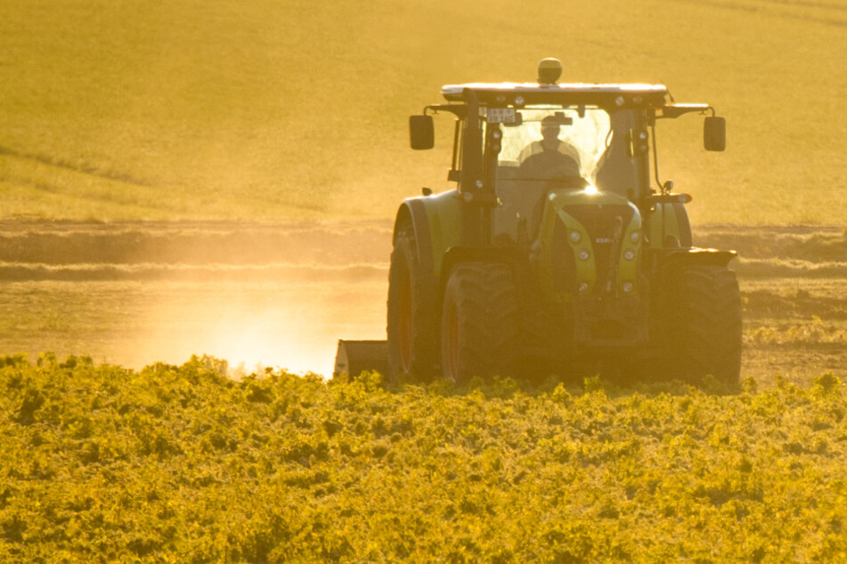 Der Mann wurde von einem Traktor überrollt. (Symbolbild)