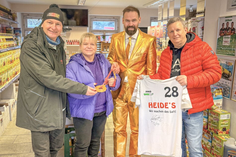 Olympiasieger Rösch wird zum Saftgesicht