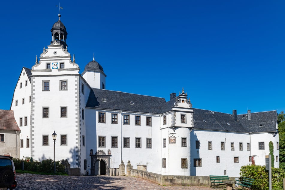 Im Hof des Schlosses Lauenstein findet am Samstag ein Markt mit regionalen Köstlichkeiten statt.