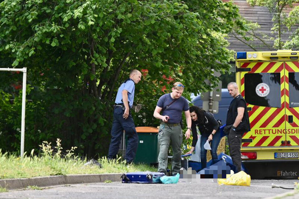Dresden: Drama in Dresden! Geiselnehmer (†33) stürzt bei Flucht vor Polizei 30 Meter in die Tiefe
