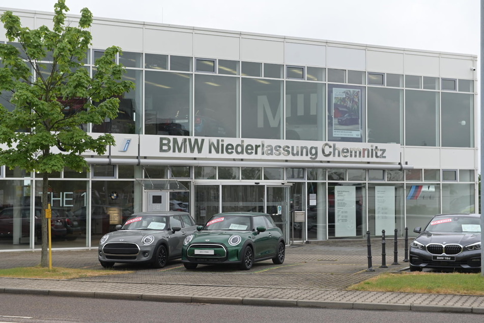 An der BMW-Niederlassung in Chemnitz soll am Donnerstagvormittag gestreikt werden.