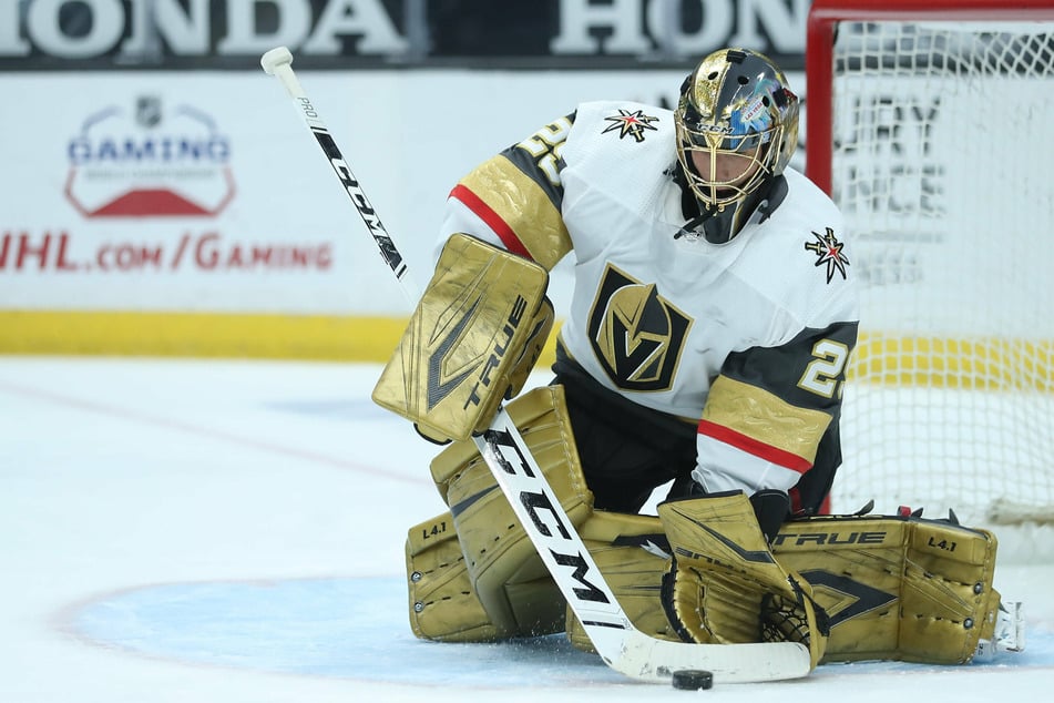 Marc-Andre Fleury stopped 31 shots to help the Golden Knights win 5-2 over the Sharks